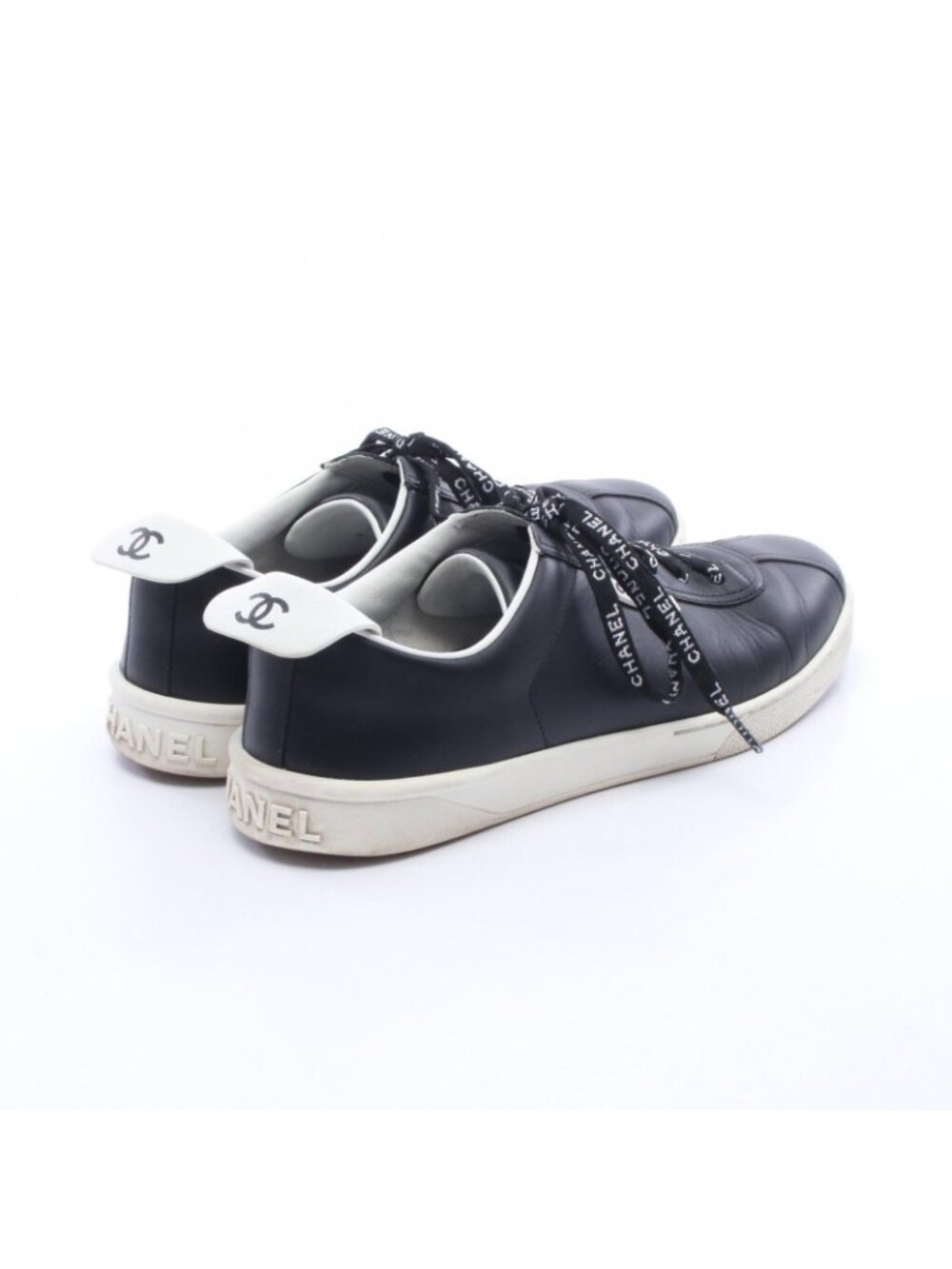 Chanel Sneakers CC Logo Leather - Picture 2 of 7